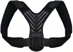 Posture Corrector, Back Brace for Women and Men, Adjustable Back Support, Shoulder Straightener for Improving Hunchback L Black