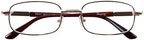 Jcerki Bi Tao Golden Metal Reading Glasses Men Women fashion Reading Eyeglasses