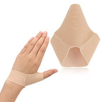 Yosoo Health Gear Thumb Support Brace, CMC Joint Thumb Splint, Soft Thumb Compression Sleeve Protector for Joint Pain Tendonitis Sprains(L)