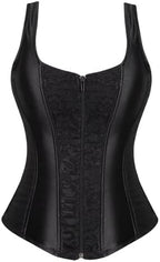 Corset Dress Bustier Lingerie Skirt Set Gothic Outfits Costume Basquesr Victorian Black Red