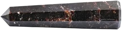 Amazing Gemstone Garnet Crystal Towers - Natural Healing Crystal Point Obelisk for Reiki Healing and Crystal Grid (3" to 4" INCH)