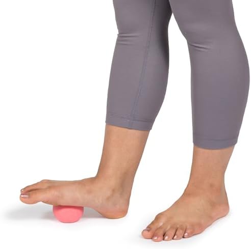 OPTP Super Pinky Ball – Moderately Firm Density Deep Tissue Massage Ball for Back Pain, Shoulder Tension Relief, Sore Muscles, Plantar Fasciitis and More