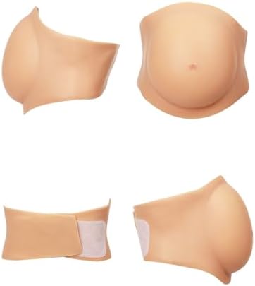 Fake Pregnant Belly Silicone Pregnancy Belly Realistic Baby Bump Prank Props Actor Performance Cosplay