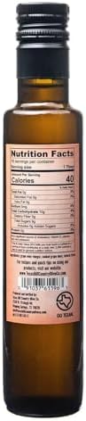 Strawberry Balsamic Vinegar - Gourmet Barrel Aged Infused Balsamic Vinegar - Great for Dressing Dipping Glazing - No Artificial Flavors or Added Sugar - Made in Texas (8.5 oz, 2 Pack)