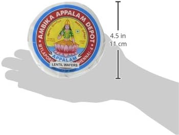 Ambika, Appalam Papad (Cracker), 225 Grams(gm)