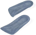 Height Increase Elevator Half Insole for Men 1/2 inch Taller Heel Lift Insert - Silicon Honeycomb Shaped Gel
