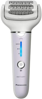 Panasonic Epilator with Gentle Cap, Electric Hair Remover for Home, 3 Speed Settings, Wet Dry, Washable - ES-EY30