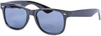 Classic Style Bifocal Reading Sunglasses for Men and Women, Outdoor Sun Readers - Hard Carrying Case Included