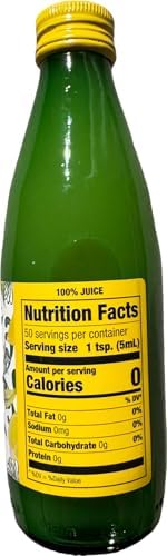 Trader Joe's Organic 100% Sicilian Lemon Juice, not from concentrate (8.45 Fl Oz)