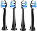 Compatible for Fairywill P11 T9 P80 Electric Toothbrush Heads(White 4pcs)
