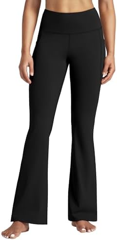 Willit Women's Yoga Pants 27"/29"/31"/33" Flare Leggings Bootcut High Waist Tummy Control Workout Pants with Pockets