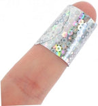 VOSAREA 100Pcs Glitter Adhesive Bandages Breathable Care Stickers with Stylish Sparkle Design for Adults Wound Protection and Skin Friendly Patch