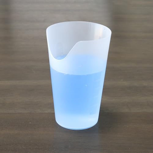 HealthSmart 12 oz. Nosey Cups for Adults - 3 Pack, Adult Sippy Cup, Autism Friendly, Dysphagia, Special Needs, Parkinsons and Occupational Therapy Tools, Elderly Assistance Products