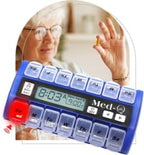 Weekly Pill Organizer with Compartments – Basic Model