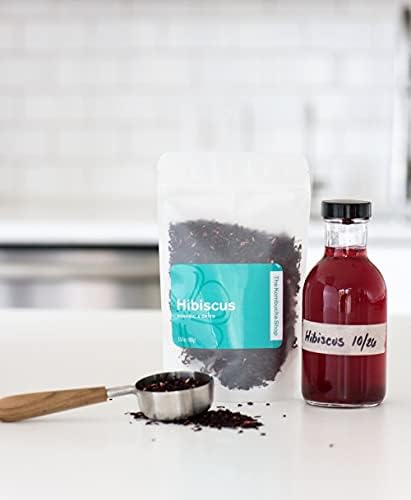 The Kombucha Shop, Organic Dried Hibiscus | Immunine-Boosting | Packed with Vitamin C | Perfect for Kombucha | USDA Organic