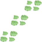 O'Creme Leaves Royal Icing Sugar Topper - for Cake Decorating - Decorations for Cakes, Cupcake Toppers - Birthday, Wedding, Valentines, Baby Shower - Pack of 12