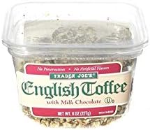 Trader Joe's English Toffee with Milk Chocolate, 8 Ounce
