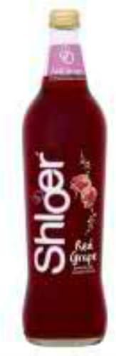 Shloer Sparkling Red Grape Drink 750ml (Pack of 6)