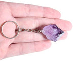 Keychain Natural Raw Stone - Crystal Healing Keychains - Healing Crystals - Reiki Chakra Healing