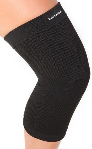 Back on Track Physio Knee Brace 4-Way Stretch 1107 with Welltex Technology, Black, XX-Large