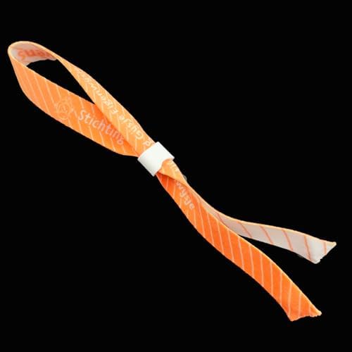 MEETOOT 100PCS Disposable Barbed Buckle 10.5x9.8mm Festival Event Music Show One Way Slide Locking Buckle U Shape
