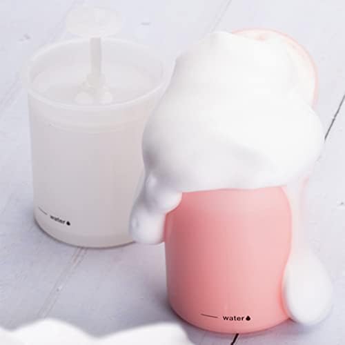 Facial Foam Cup 6pcs Manual Foam Maker Rich Cream Bubble Maker Portable Foamer Cup Face Wash Skin Care Tools for Home Travel