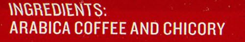 French Market Coffee & Chicory Medium-Dark Roast Ground Coffee,12oz Can,(Pack of 2)