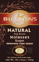 Wholesome Billington's Natural Dark Brown Molasses 16oz Box, 1-Pack