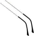 Glasses arm Covers,Spectacle Legs, 1 Pair Vintage Eyeglasses Replacement Temple Eyewear Metal Frame Arms, Silver