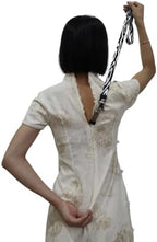 Dress Zipper Pull Helper with Hooks and Clip - Easy Zipper Pulls for Dresses(2 types) (Black and white)
