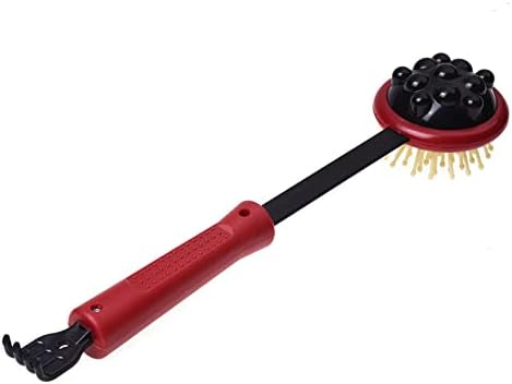 KTELI 3pcs 17.5 inch Long Plastic Back Knock Scratcher Relaxing Massage Hammer