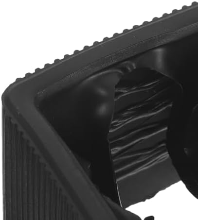 4 Sets Digital Piano Stand Foot Pads - Square Rubber Non-Slip Keyboard Stand Feet - Floor Protection and Secure Keyboard Leg Caps for Music Studio