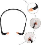 FOMIYES 20pcs Noise Blocking Earplugs Banded Ear Plugs for Work Comfortable Non-Itchy Non-Painful for Learners Office Workers