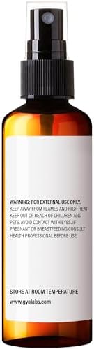 Gya Labs Orange Blossom Hydrosol - 3.4 Fl Oz - Hydrating Face & Body Mist for Skin Toner & Hair Refresher - As Pillow, Room & Linen Spray for Fresh Scent