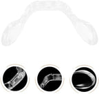 Replacement Nose Pads for Glasses Soft Silicone Nose Cushion Eyeglass Parts Flexible One-Piece Pad for Plastic Frame Repair