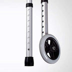 Walker Frame with Wheels, Folding Lightweight Mobility Walking Aid,Elderly Rehabilitation Walker Non-Slip Walking Stick with Hospital Walking Frame(
