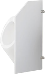 Public Toilet Partition for Men's Durable Wall-Mounted Men's Urinal Privacy Screen - Public Toilet Partition for Kindergartens, school，Shopping Malls, and Public Places 35.43x15.74x0.63 inch 1PCS