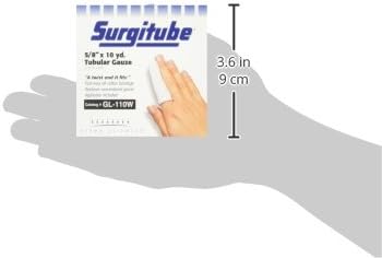 Derma Sciences Surgitube GL110W Tubular Bandage 5/8 in. x 10 yds. Size 1 (Box of 1)