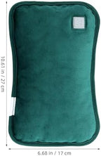 Waterless Hand Warmer Electric Bags Bed Heater Waterer Warm Compress Pad Hot Bottle Pouch Thermal Bottle Heating Bag Cold Weather Portable Flannel