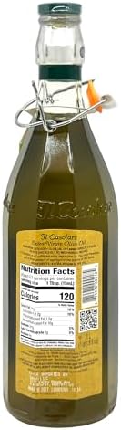 Farchioni Il Casolare Unfiltered Extra Virgin Olive Oil 33.8 oz – Cold Pressed, Unfiltered, Rustic Italian Flavor – Made from 100% Italian Olives – First Cold Press [Pack of 2]