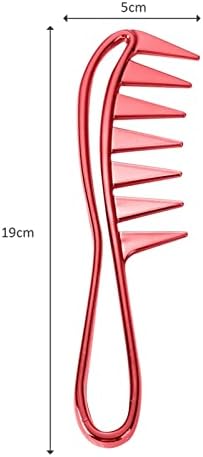 Comb Hair Care Hair Salon Hairdressing Comb Wide Tooth Shark Plastic Comb Massage for Hair Styling Tool Barber Accessories Hair Brush (Color : 1)