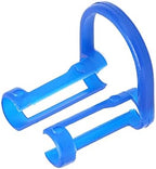 Cotton Roll Holder Clip, Dental Isolator Tools Blue 100PCS for Clinic for Mouth Supplies