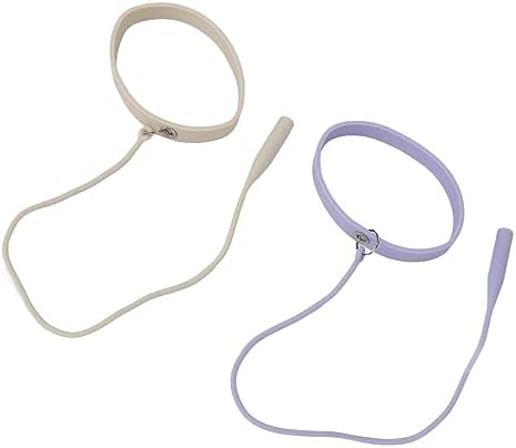 Eyelash Tweezer Holder Bracelet Silicone Ergonomic Design Comfortable Wrist Band Protector For Lash Extensions Purple White 2pcs