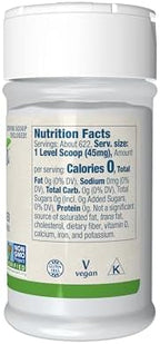 NOW Foods, Certified Organic Better Stevia, Extract Powder, Zero-Calorie Sweetener, Certified Non-GMO, 1-Ounce(Pack of 1)