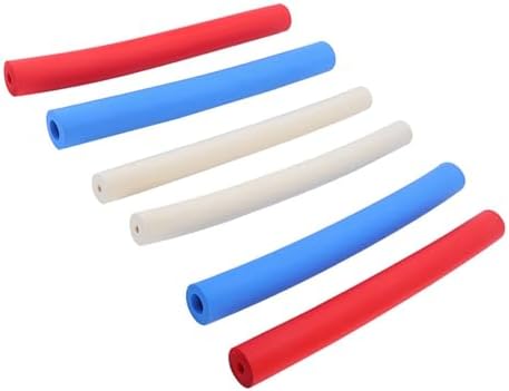 6Pcs Foam Handle Sleeve, Foam Aid Extended Handle Slip Cylindrical Foam Tube Grip Non Slip Utensils Pen Foam Handle Cover Padding Grip for Disabled Elderl