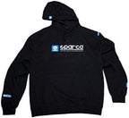 Sparco SP03100NR2M WWW Medium Black Hooded Sweatshirt