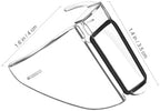 Ipetboom Safety Glasses Side Shields - 2 Pairs Universal PC Clip-on Protective Eye Shields Transparent Side Wings for Over Eyeglasses Eye Protection Fits Most Eyewear