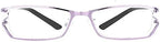 2 Pack Reading Glasses for Women/Men Metal frame Blue Light Blocking Readers Glasses Lightweight Magnifying Eyeglasses