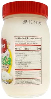 Garlic Aioli | Creamy Roasted Garlic Mayonnaise for Sandwiches, Burgers, and Dips | Dairy-Free and Gluten-Free Mayo Dressing | PINTON | 14 oz