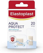 Elastoplast Aqua Protect Plasters 100% Waterproof (20), Waterproof Plasters Ideal for Washing, Showering, Bathing and Swimming Plasters Waterproof